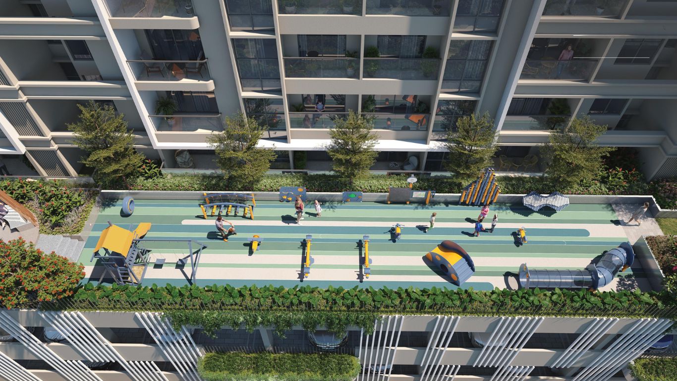 Amenities aerial view